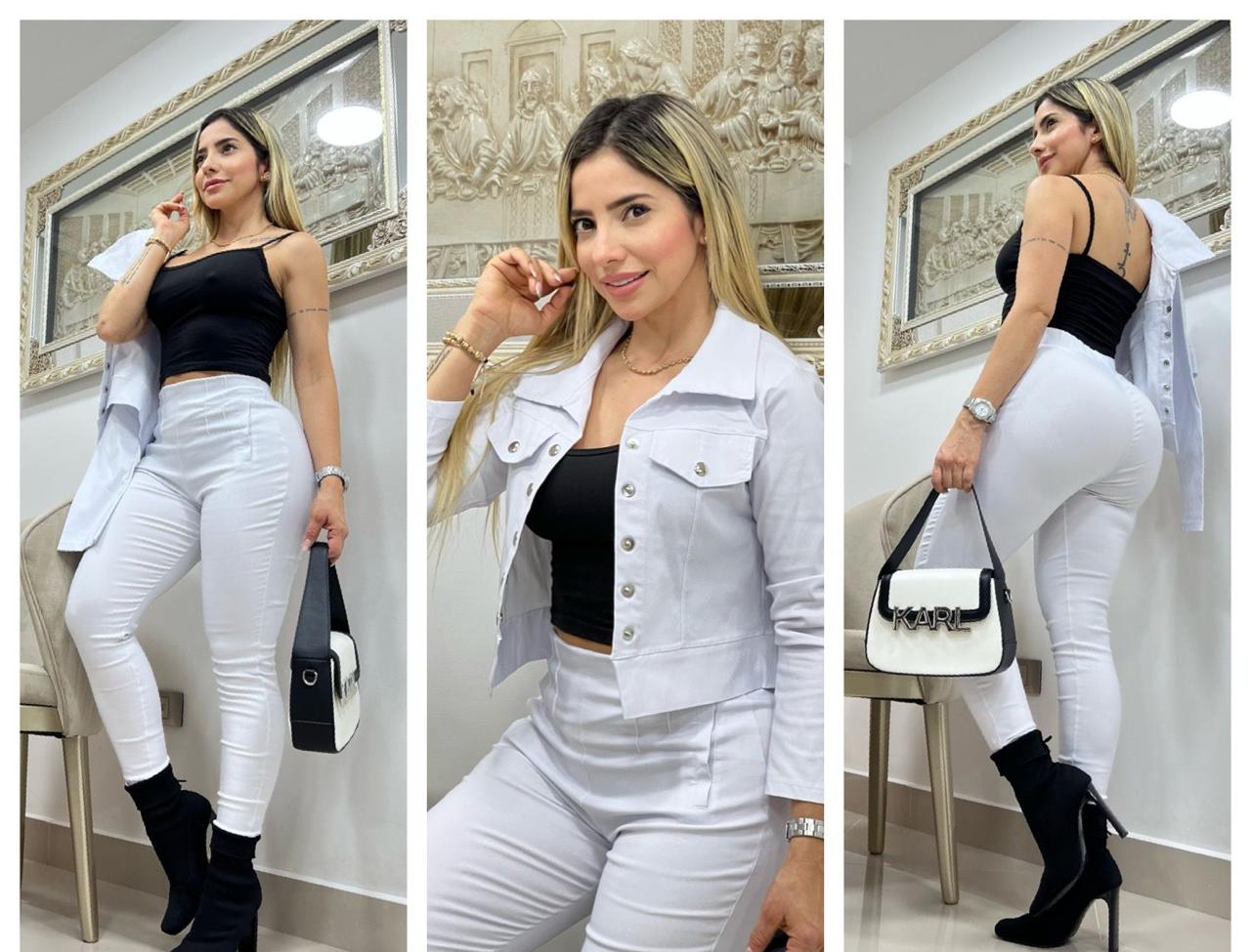 Conjunto formal 3 piezas chaqueta